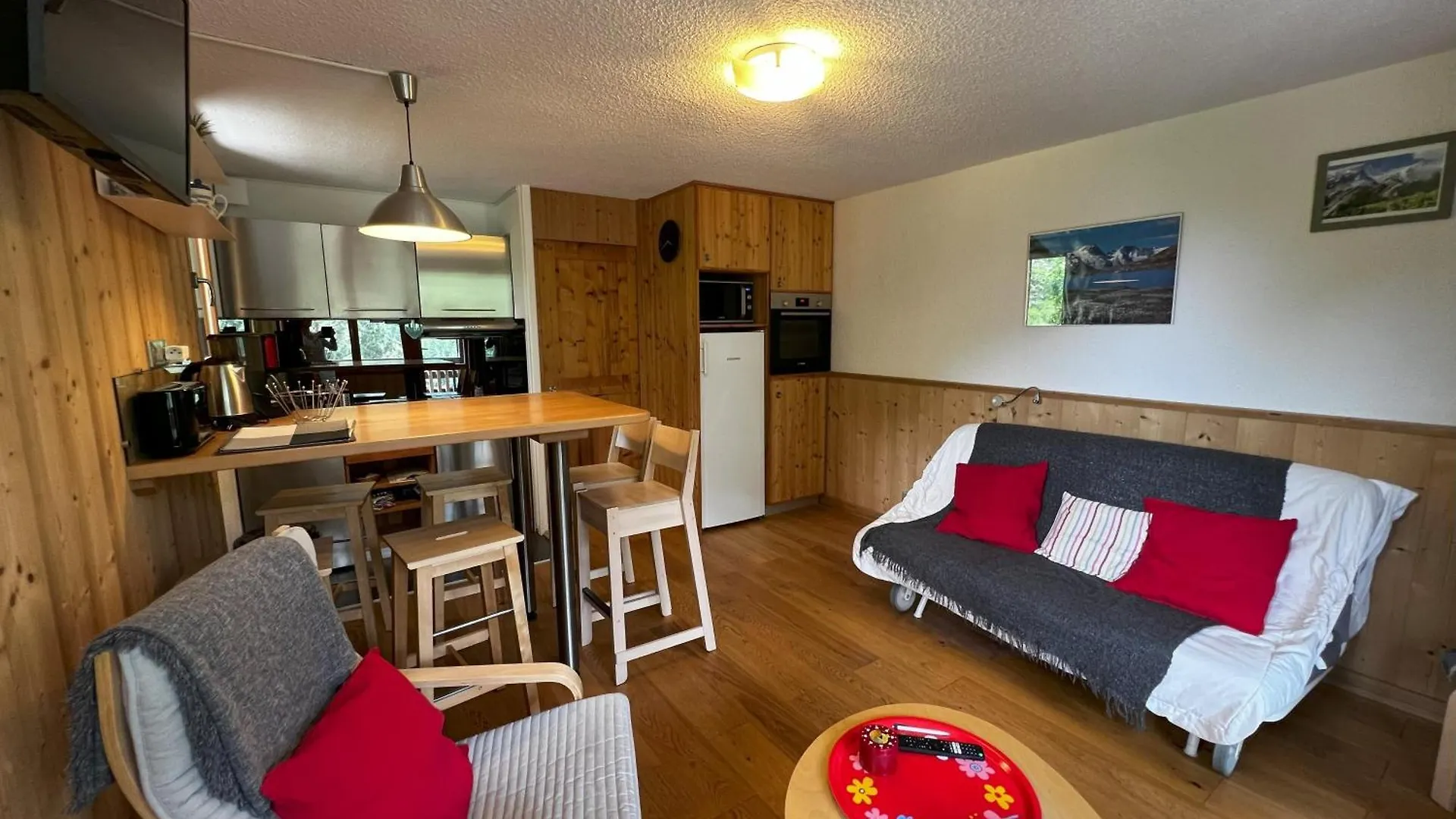 Appartement Lumineux, Grand Balcon, Vue Sur La Meije La Grave Apartment